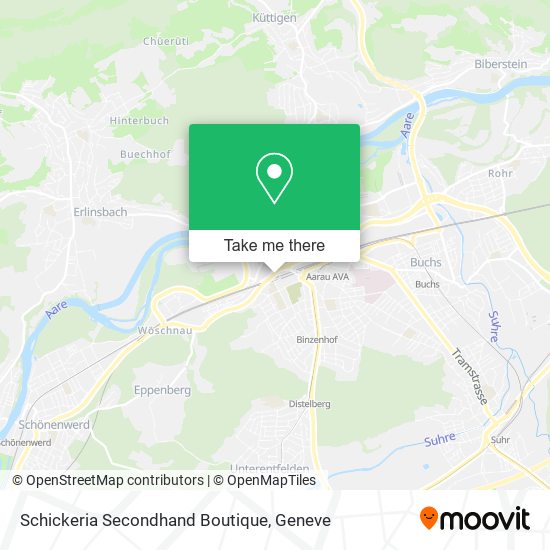 Schickeria Secondhand Boutique map