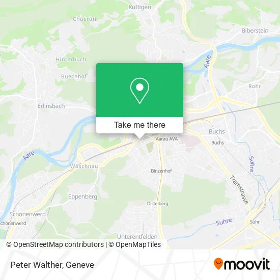 Peter Walther map