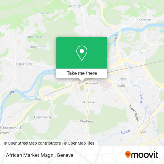 African Market Magni map
