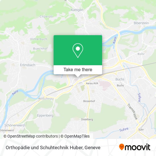 Orthopädie und Schuhtechnik Huber map