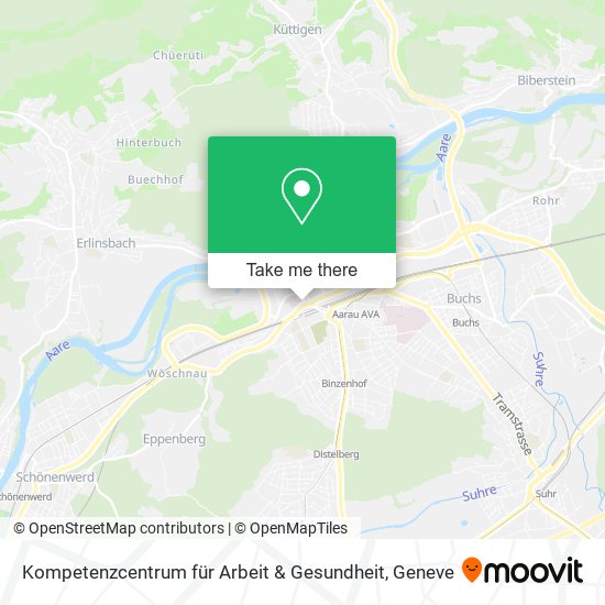 Kompetenzcentrum für Arbeit & Gesundheit map