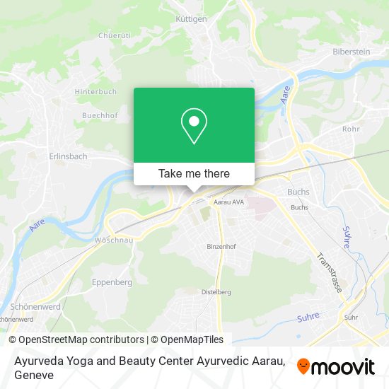 Ayurveda Yoga and Beauty Center Ayurvedic Aarau map