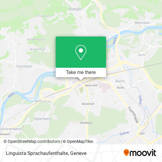 Linguista Sprachaufenthalte map
