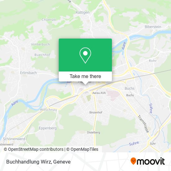 Buchhandlung Wirz map