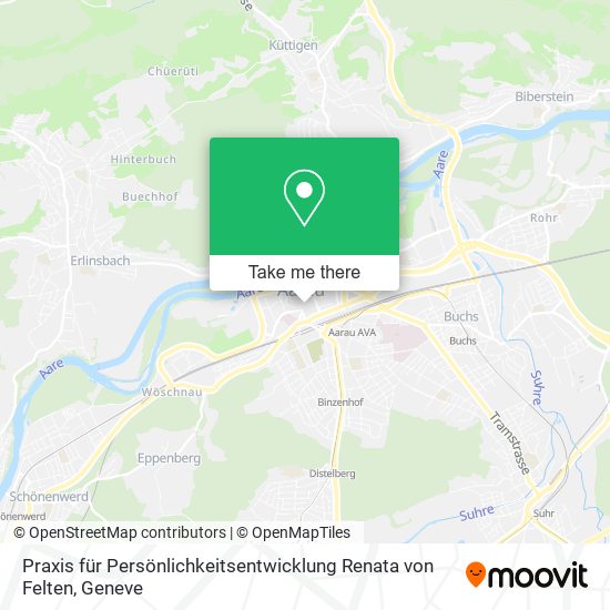 Praxis für Persönlichkeitsentwicklung Renata von Felten map