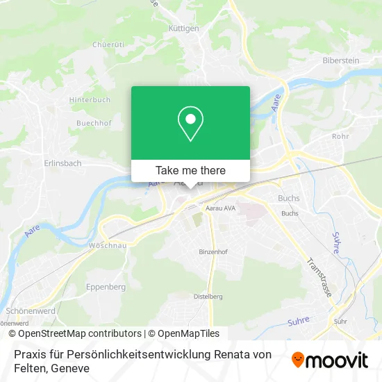 Praxis für Persönlichkeitsentwicklung Renata von Felten map