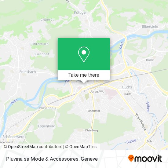 Pluvina sa Mode & Accessoires map