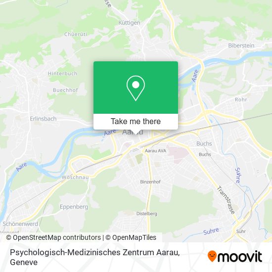 Psychologisch-Medizinisches Zentrum Aarau plan