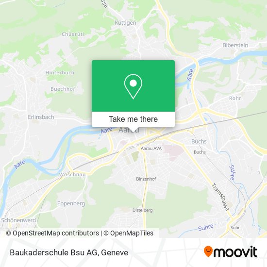 Baukaderschule Bsu AG map
