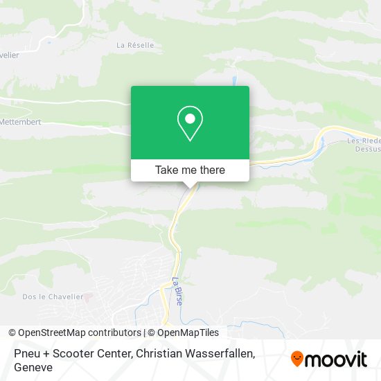 Pneu + Scooter Center, Christian Wasserfallen map