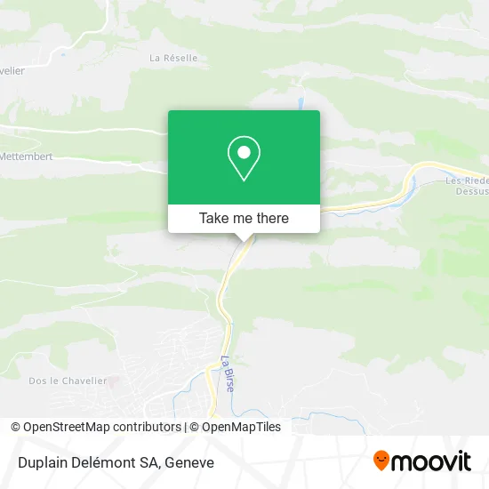 Duplain Delémont SA plan