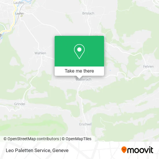 Leo Paletten Service map