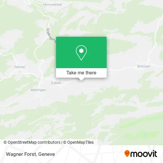 Wagner Forst map
