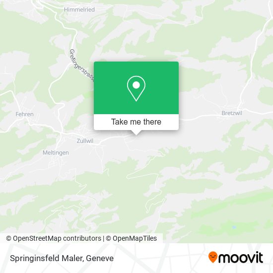 Springinsfeld Maler map