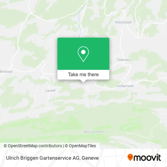 Ulrich Briggen Gartenservice AG map