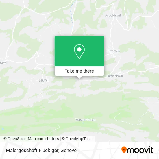 Malergeschäft Flückiger map