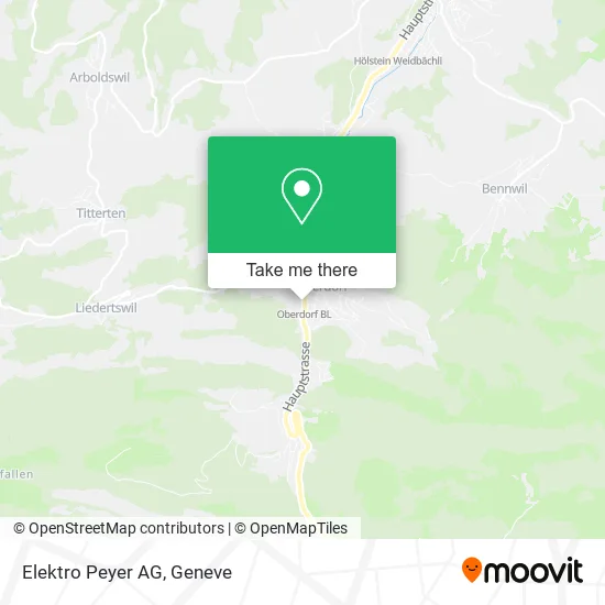 Elektro Peyer AG map