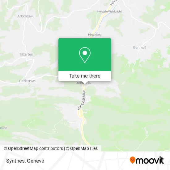 Synthes map