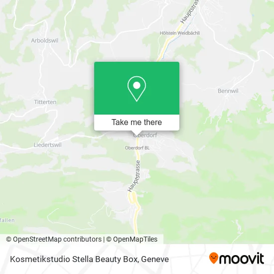 Kosmetikstudio Stella Beauty Box map