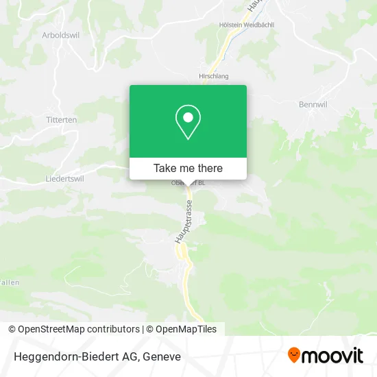 Heggendorn-Biedert AG map