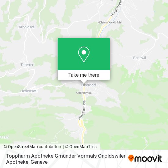 Toppharm Apotheke Gmünder Vormals Onoldswiler Apotheke map