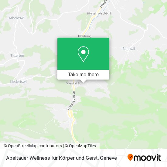 Apeltauer Wellness für Körper und Geist map