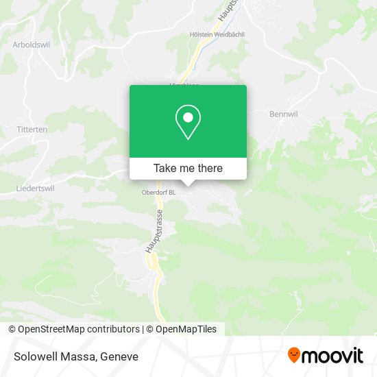 Solowell Massa map