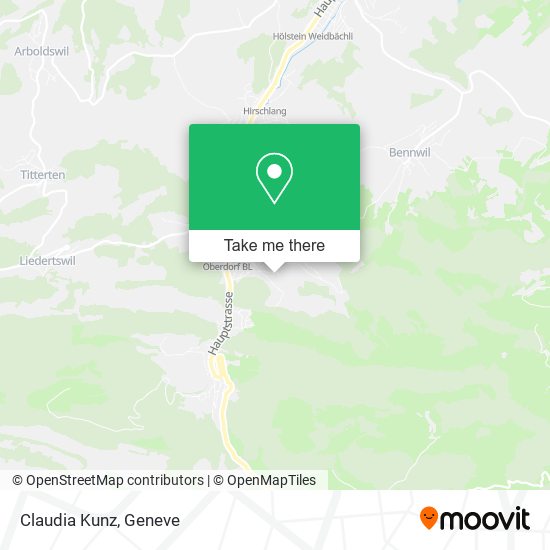 Claudia Kunz map