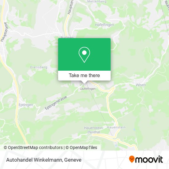 Autohandel Winkelmann map