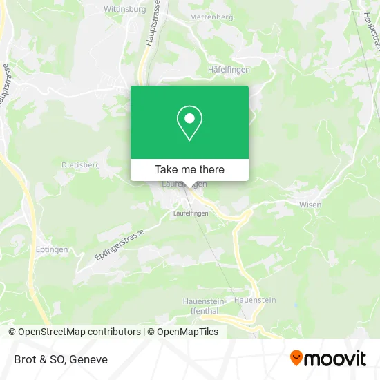 Brot & SO map