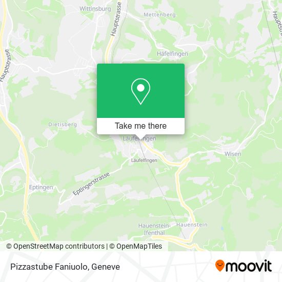 Pizzastube Faniuolo map