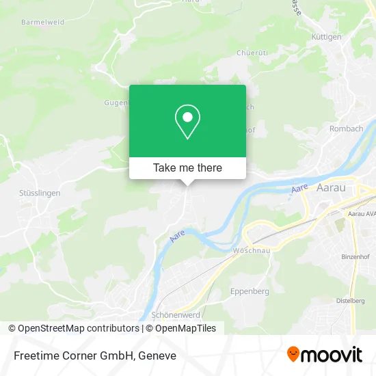Freetime Corner GmbH map
