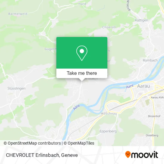 CHEVROLET Erlinsbach plan
