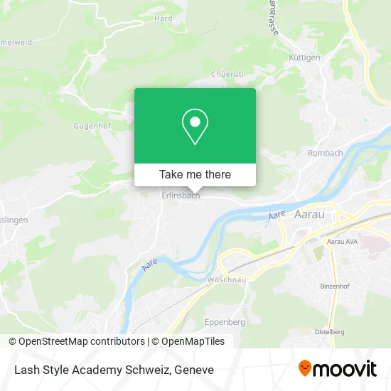 Lash Style Academy Schweiz map