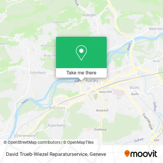 David Trueb-Wiezel Reparaturservice map
