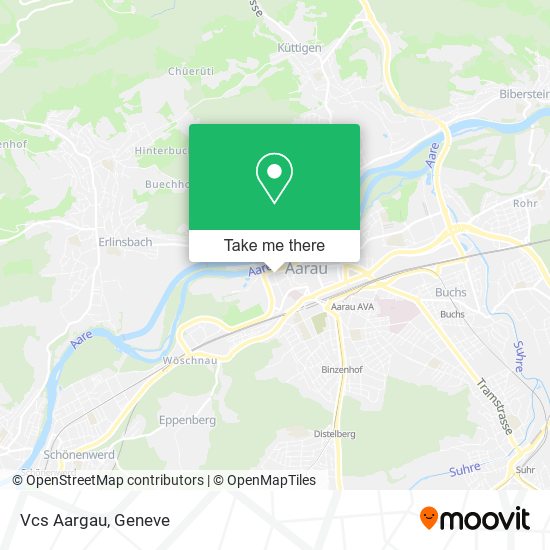 Vcs Aargau map