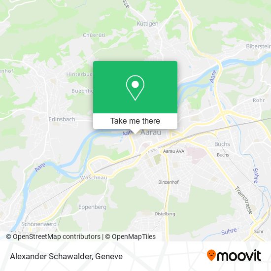 Alexander Schawalder map