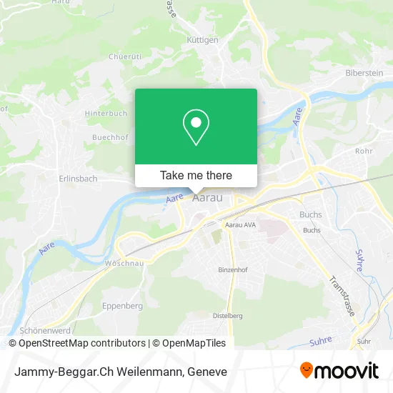 Jammy-Beggar.Ch Weilenmann map