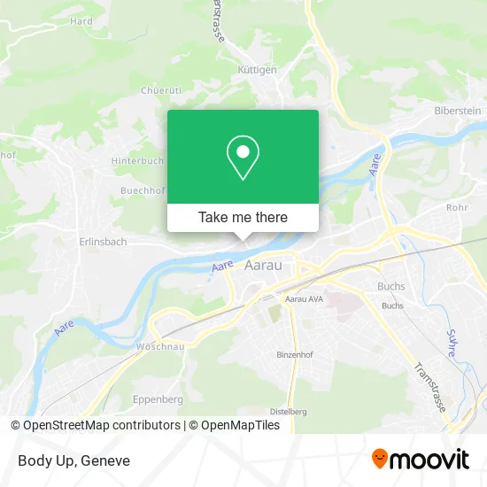 Body Up map