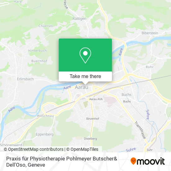 Praxis für Physiotherapie Pohlmeyer Butscher& Dell'Oso map