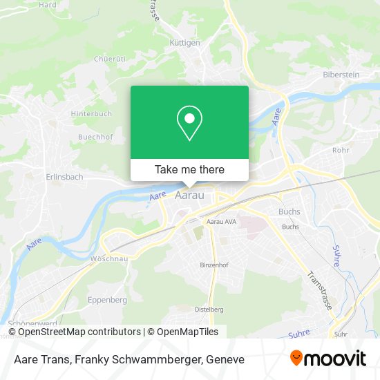 Aare Trans, Franky Schwammberger map