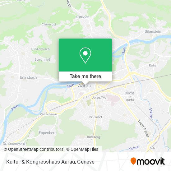 Kultur & Kongresshaus Aarau map