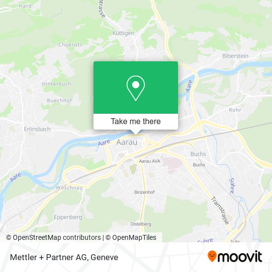 Mettler + Partner AG map