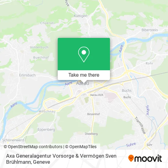 Axa Generalagentur Vorsorge & Vermögen Sven Brühlmann map