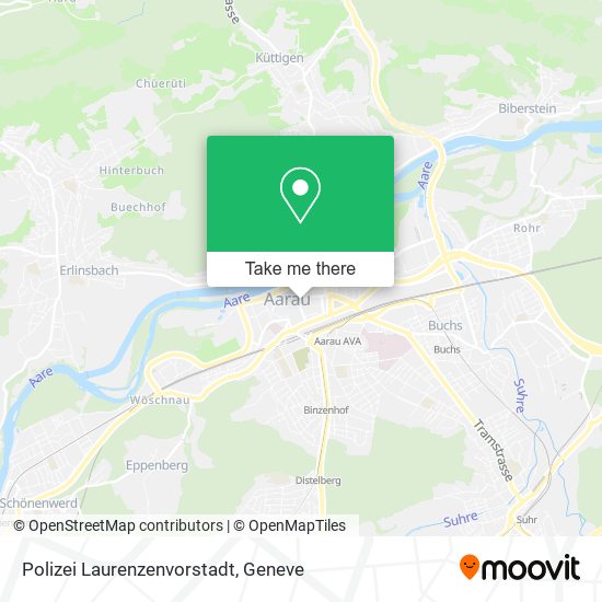 Polizei Laurenzenvorstadt map