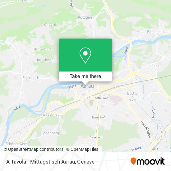 A Tavola - Mittagstisch Aarau plan