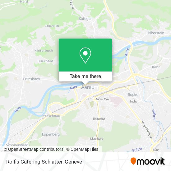 Rolfis Catering Schlatter map