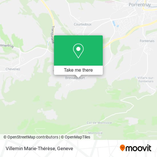Villemin Marie-Thérèse map