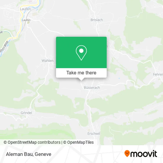 Aleman Bau map
