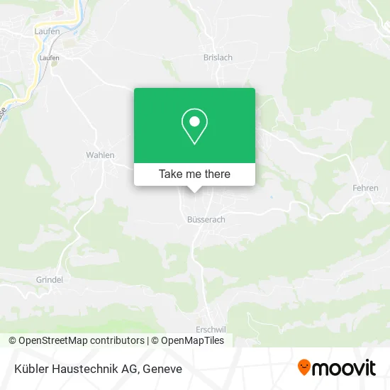 Kübler Haustechnik AG map